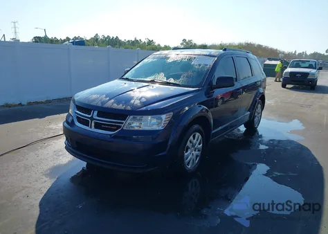 2017 Dodge Journey Se from USA, damaged, VIN 3C4PDCAB0HT503871